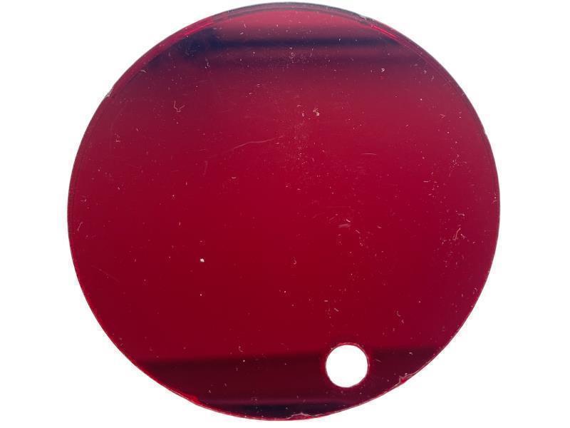 PLEKSI STEKLO, temno rdeča, ogledalo (11111)  deb: 3 mm