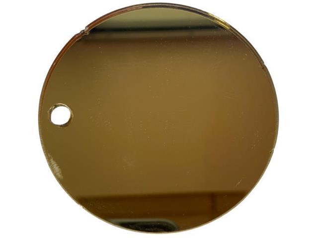 PLEKSI STEKLO, zlata, ogledalo (11108)  deb: 3 mm