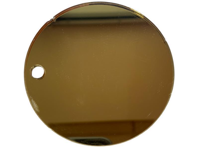 PLEKSI STEKLO, zlata, ogledalo (11108)  deb: 3 mm