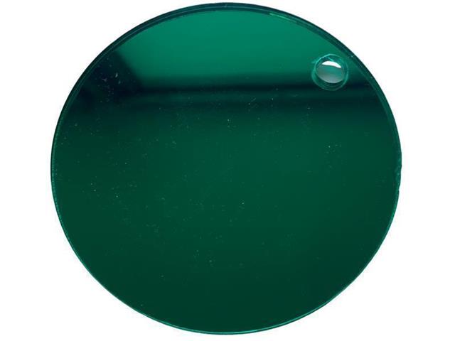 PLEKSI STEKLO, zelena, ogledalo (11107)  deb: 3 mm