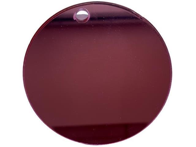 PLEKSI STEKLO, roza, ogledalo (11112)  deb: 3 mm