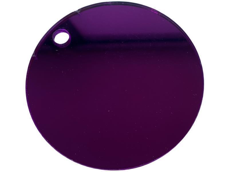 PLEKSI STEKLO, vijolična, ogledalo (11115)  deb: 3 mm