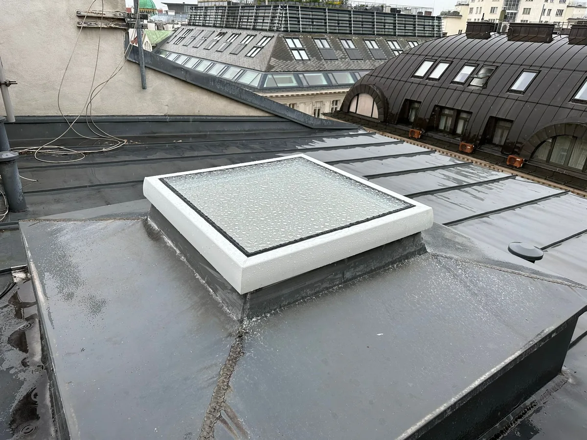 Stelux quadratisches Glas-Oberlicht